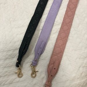 Set of Three Leather Bag Straps- kids or adults!